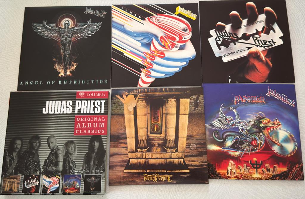 Judas Priest CD Collectie: 5 Albums + Original Album Classic, Eén persoon