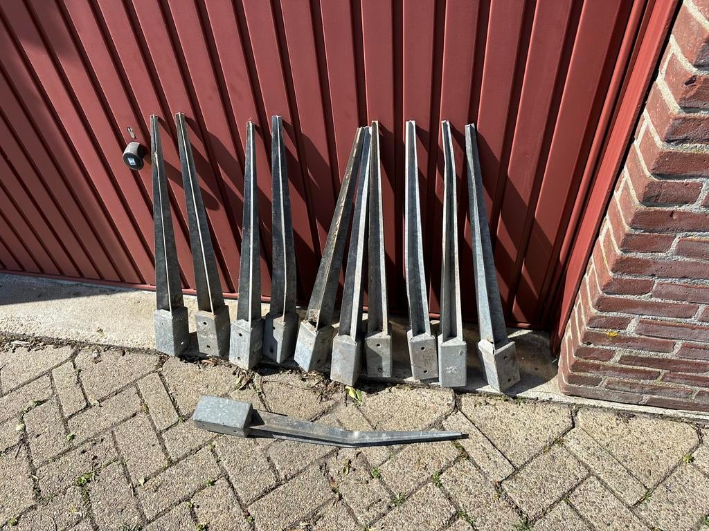 Paalpunten, Ophalen, Zo goed als nieuw