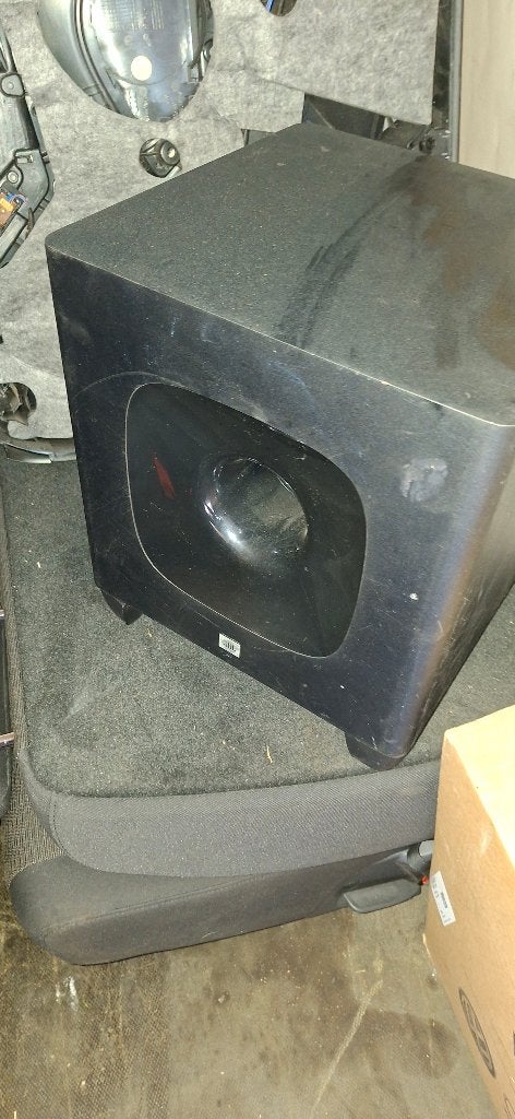 JBL subwoofer type Cinema SB400, Audio, Tv en Foto, Luidsprekers, 150 watt of meer, Ophalen of Verzenden, Basreflex, Gebruikt