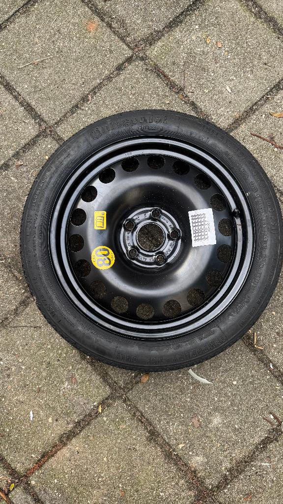 Reservewiel Thuiskomertje Opel Steekmaat: 5x105, Auto diversen, Ophalen, Nieuw
