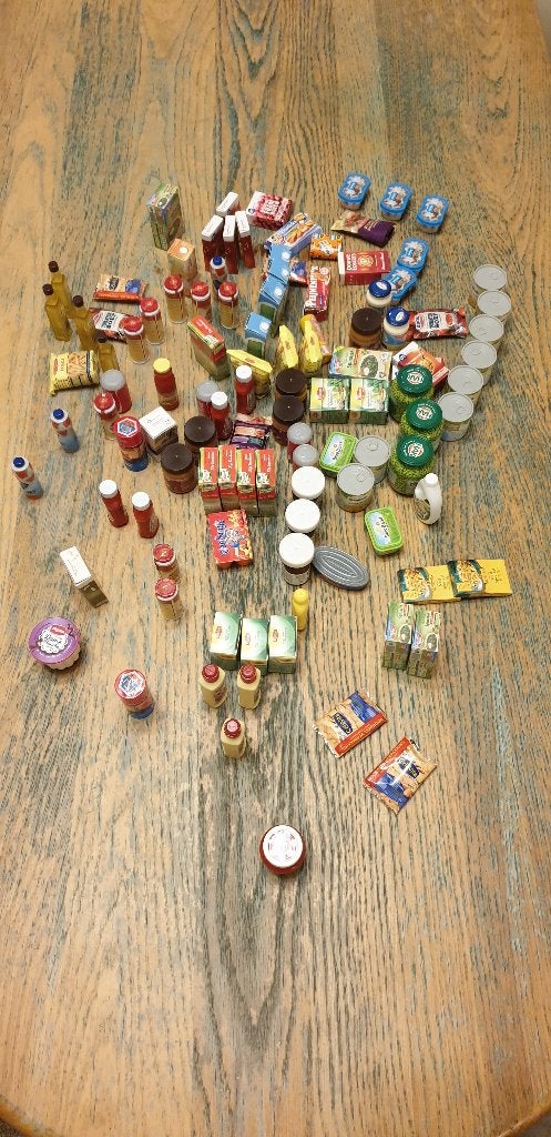 Supermarkt miniaturen verzameling, grote partij., Ophalen of Verzenden, Zo goed als nieuw, Overige typen