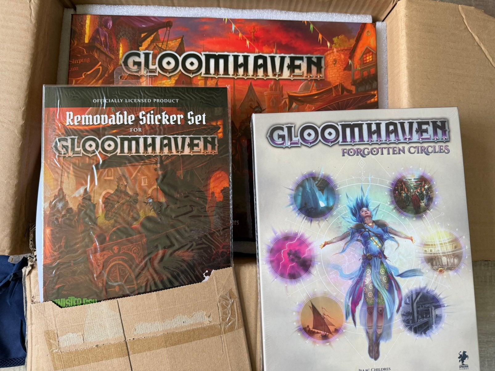 Gloomhaven kickstarter, Ophalen of Verzenden, Nieuw