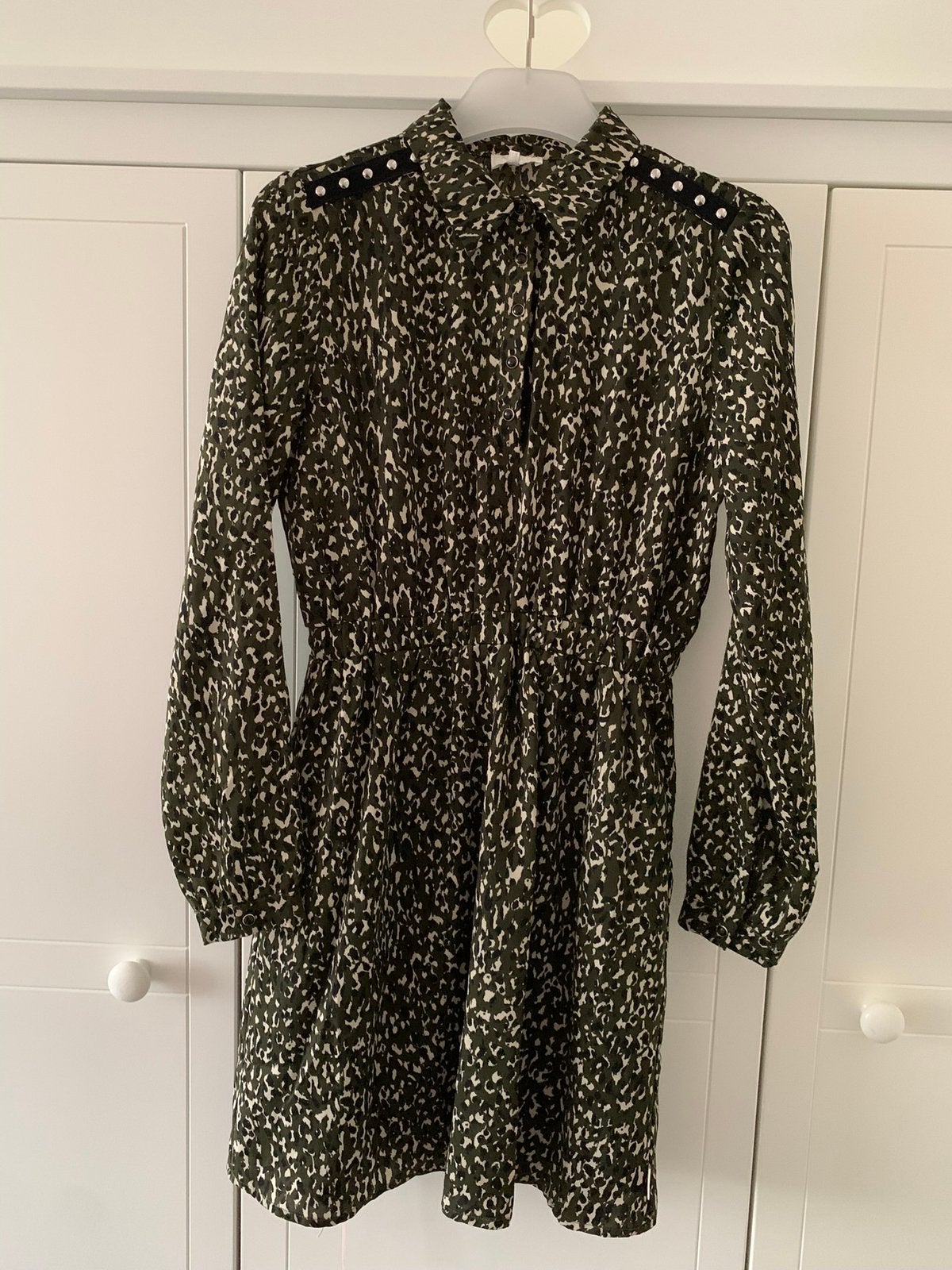 Prachtige meisjes jurk / jurkje leopard print Ai&Ko mt 164, Kinderen en Baby's, Ophalen of Verzenden, Zo goed als nieuw, Meisje