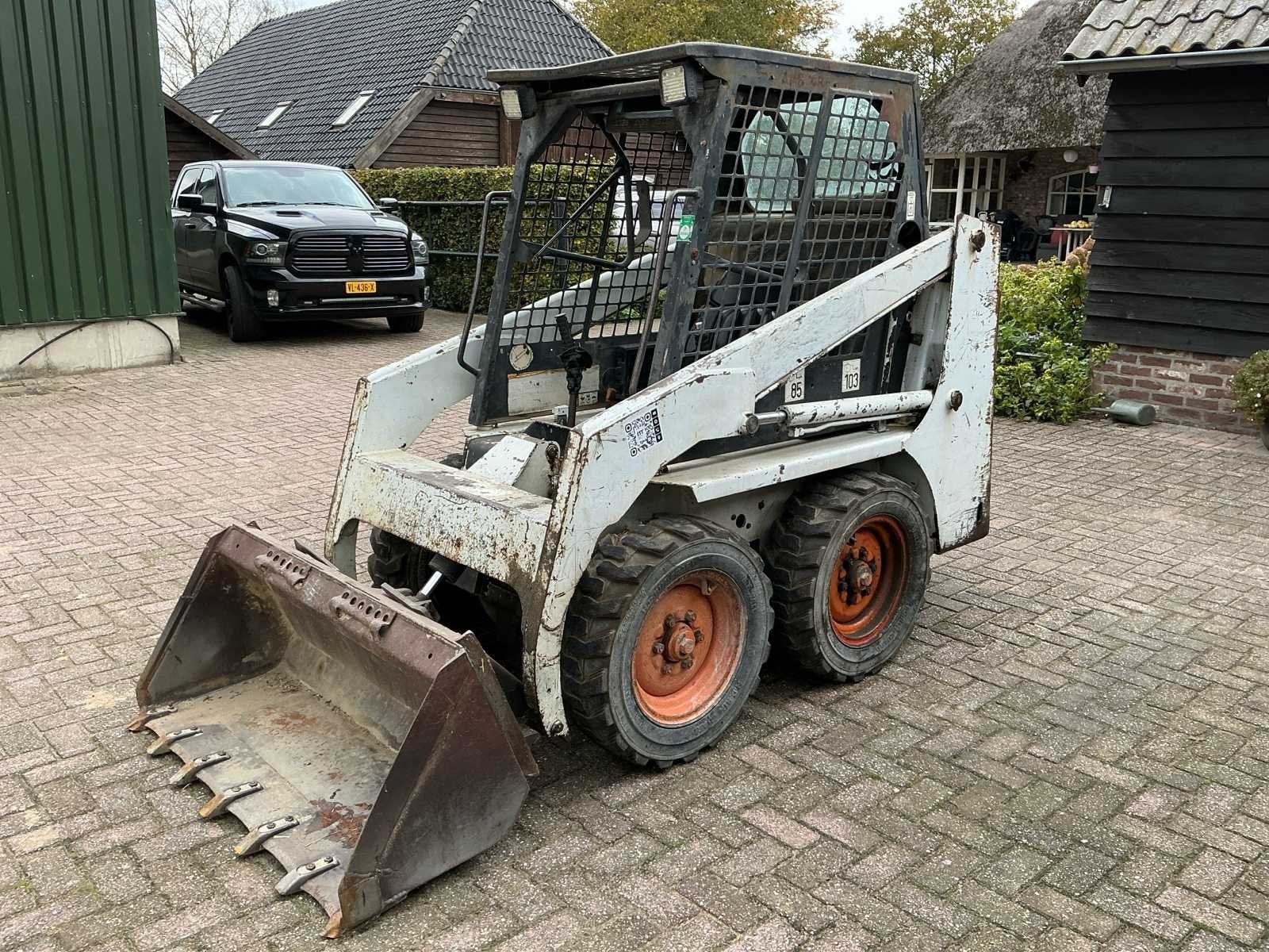1995 Bobcat 553 Schranklader, Wiellader of Shovel