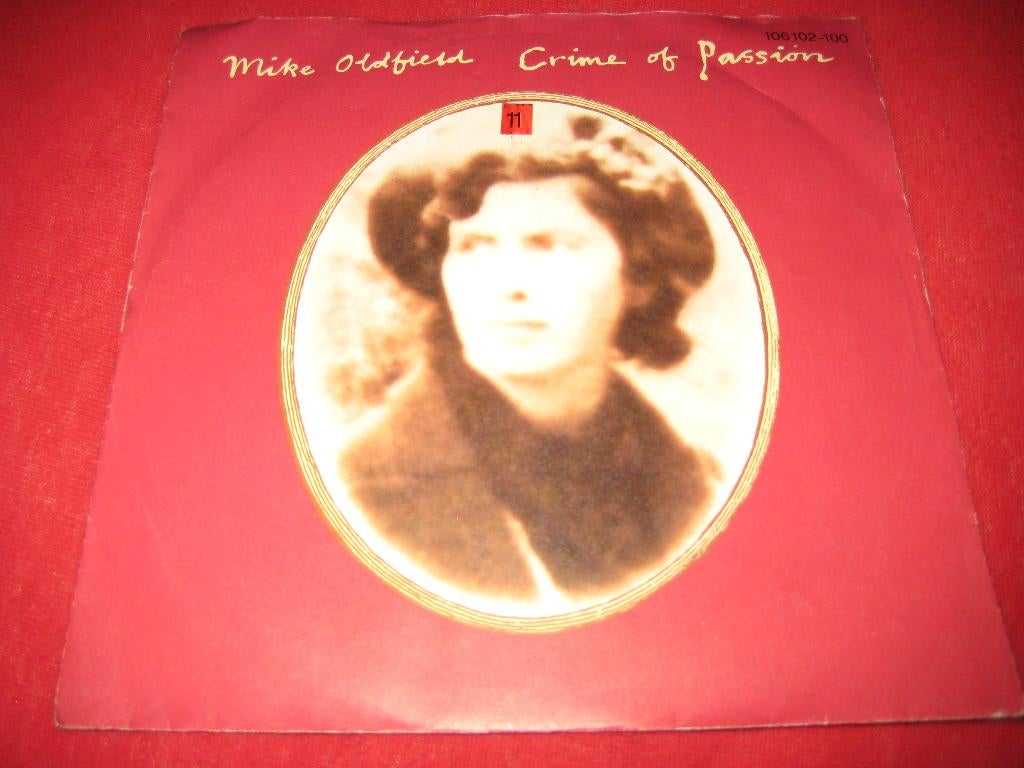 Mike Oldfield: Crime of Passion, Ophalen of Verzenden, Zo goed als nieuw, Pop, Single