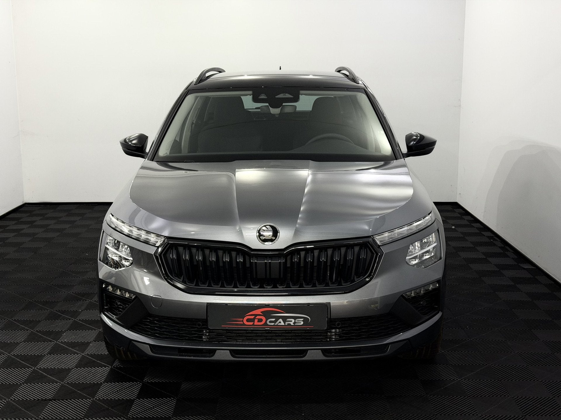 Skoda Kamiq 1.0 TSI Black Pack Camera, Apple carplay, Stoelv, Auto's, Stof, Gebruikt, 116 pk, Bedrijf