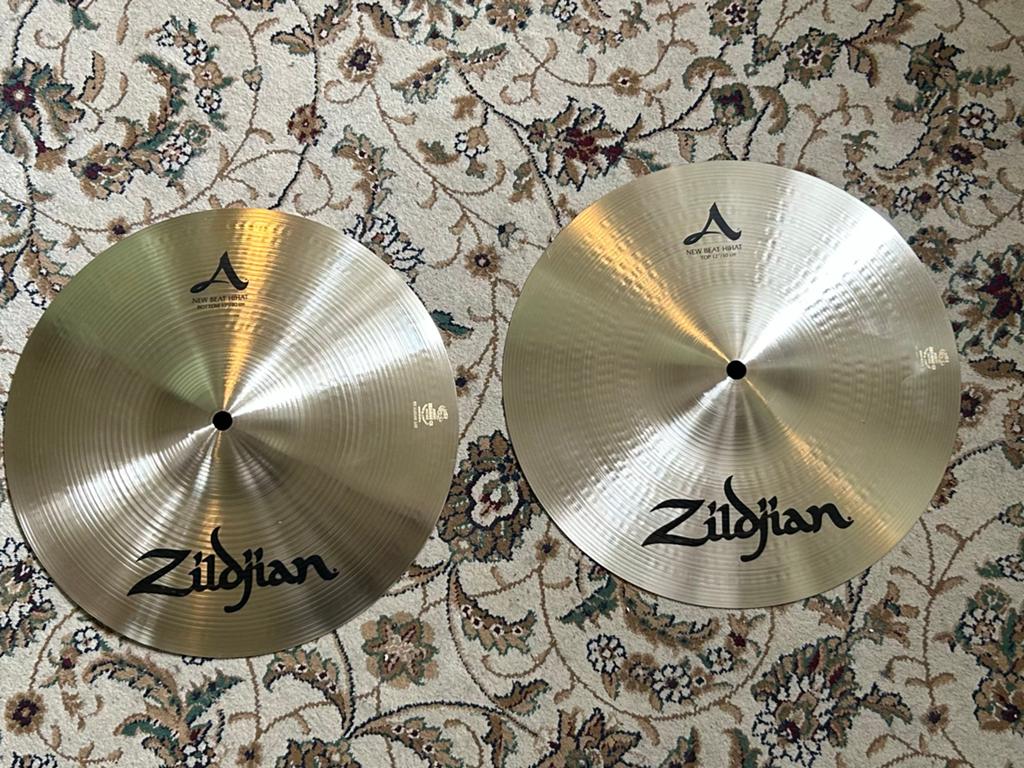 12” Zildjian A New Beat Hi-Hats (Nieuw), Usa, Bekkens@hermanJager.nl, Drums of Percussie, Nieuw