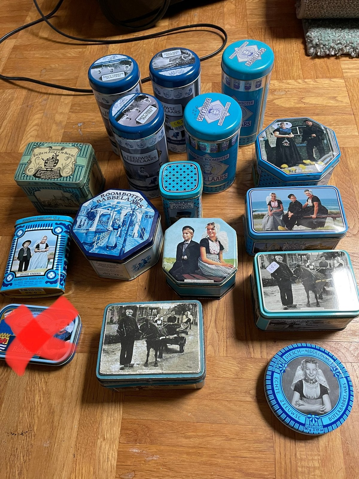 Zeeuwse babbelaars blikken in 1 koop, Ophalen of Verzenden, Zo goed als nieuw, Overige