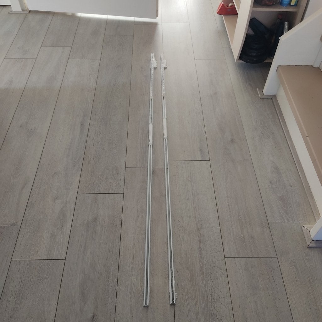 2xGordijnrail nieuwe 150cm, Ophalen, Nieuw