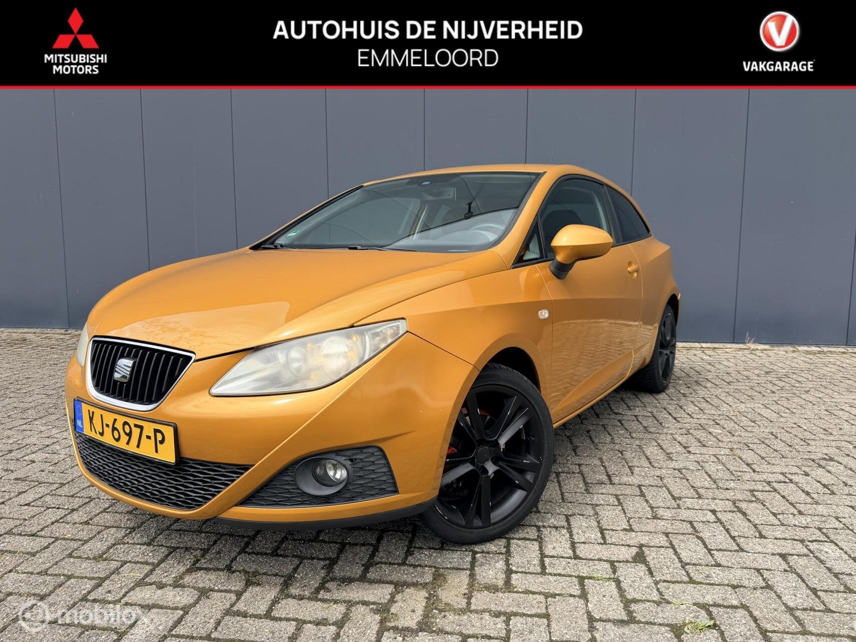 Seat Ibiza SC 1.2 TSI Reference Ecomotive Airco LM velgen, Voorwielaandrijving, Euro 5, Stof, Zwart