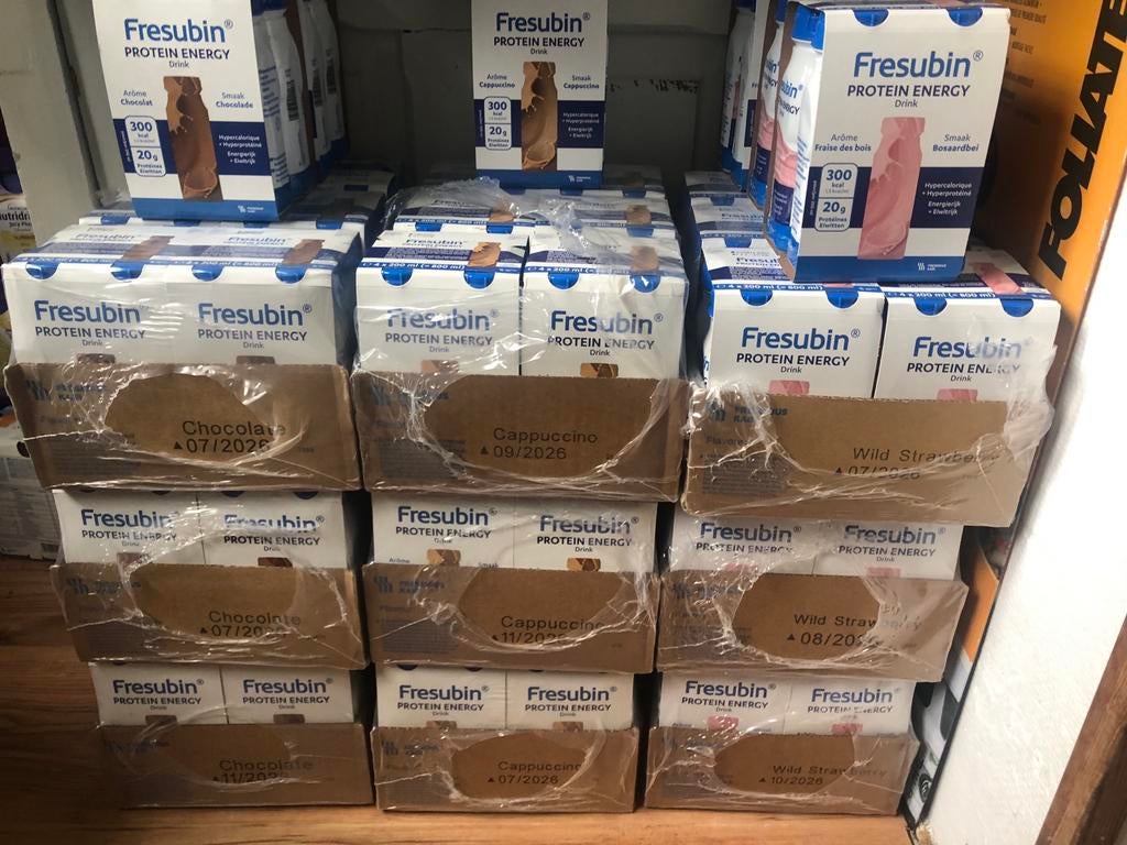 Fresubin proteine drink, Ophalen