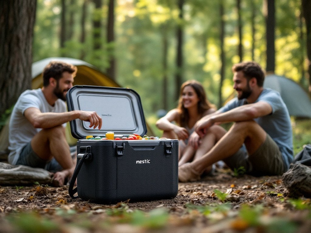Compressor Koelbox HUREN 35L, Koelt én Vriest | Voorthuizen, Ophalen, Minder dan 85 cm, 45 tot 60 cm, Met vriesvak