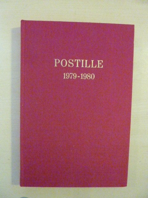 Postille 1979 - 1980, Ophalen of Verzenden, Zo goed als nieuw