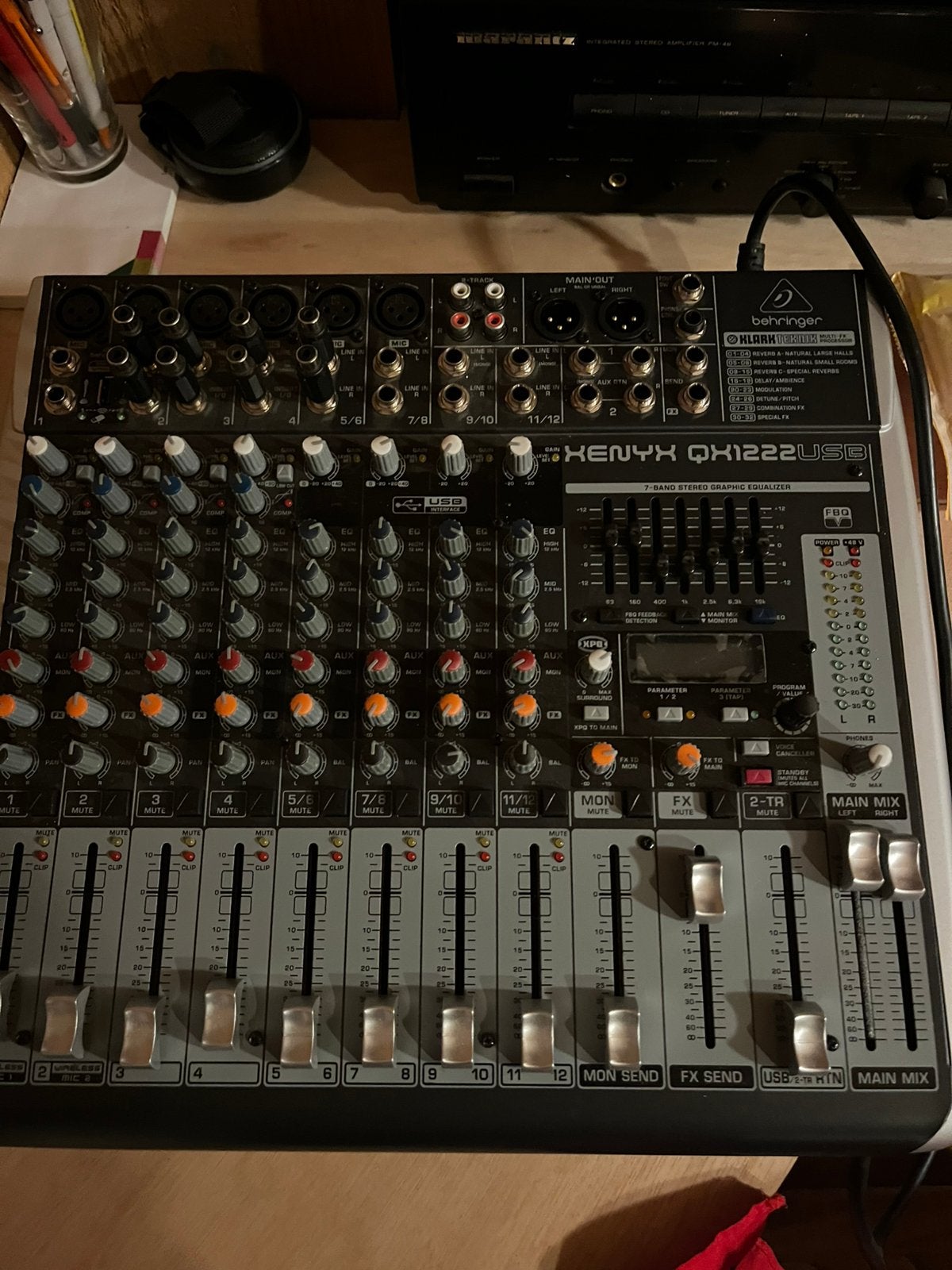 Behringer mengpaneel, Muziek en Instrumenten, Mengpanelen, Zo goed als nieuw, Ophalen
