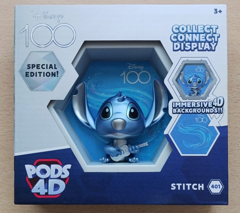 PODS 4D Disney Stitch 100 Special Edition nummer 401 NIEUW, Ophalen of Verzenden, Overige figuren, Nieuw, Beeldje of Figuurtje