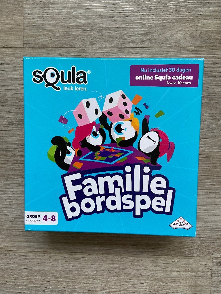 sQula, Drie of vier spelers, Ophalen of Verzenden, Zo goed als nieuw, Identity Games International BV