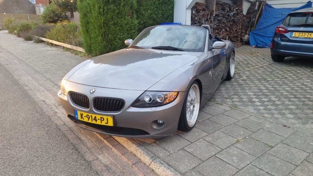 BMW Z4 3.0 I Roadster AUT 2005 Grijs, Automaat, Achterwielaandrijving, Zwart, Cabriolet