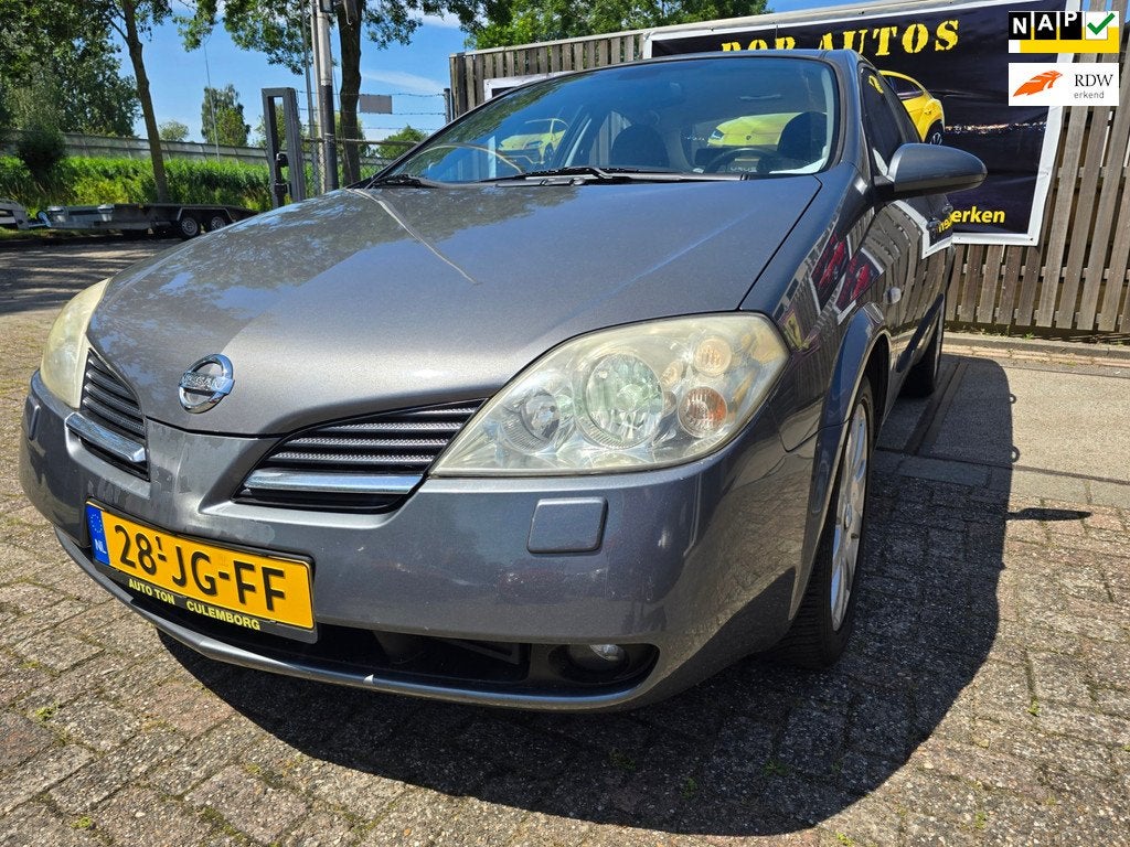 Nissan Primera 2.0 Tekna Plus/automaat/nap/2e eigenaar/cruis, Auto's, Nissan, 1998 cc, Gebruikt, 4 cilinders, 700 kg