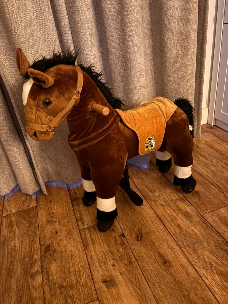 Mechanisch Paard Amadeus - Bruin - Zo goed als nieuw, Ophalen, Zo goed als nieuw