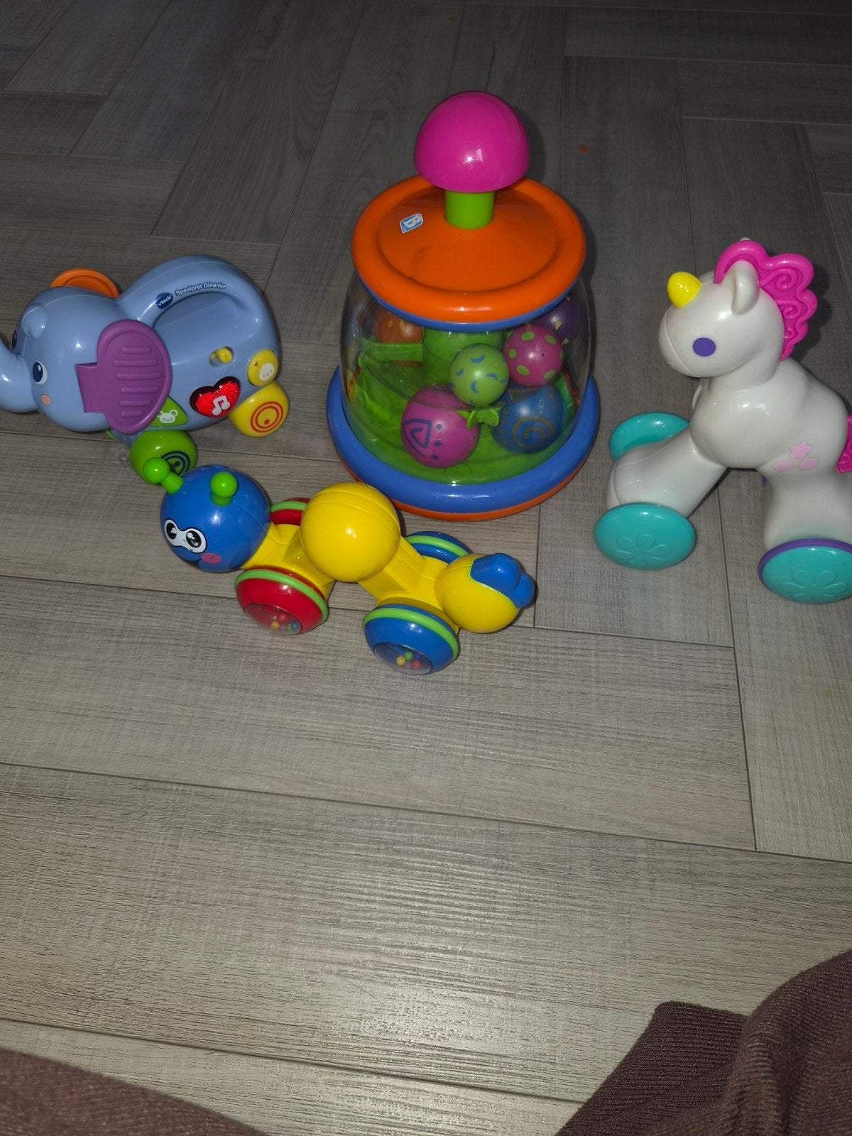 Leuk speelgoedpakket voor baby's en peuters, Ophalen of Verzenden, Gebruikt, Overige typen, Met geluid