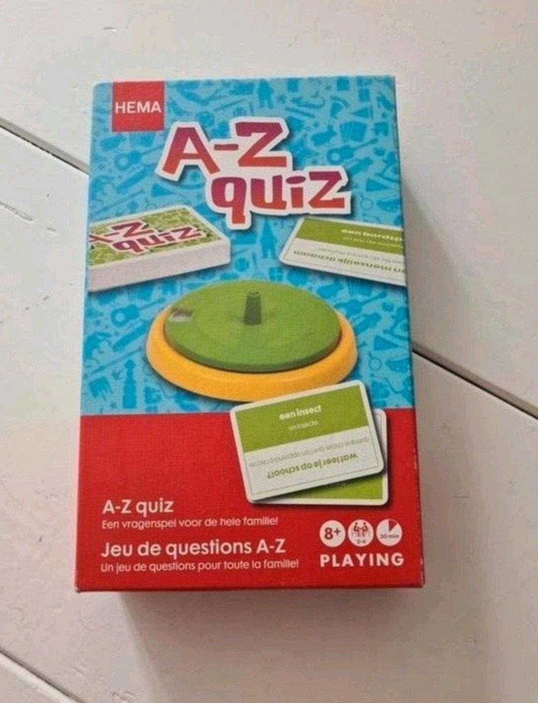 A-Z quiz Hema Reisspel, Een of twee spelers, Ophalen of Verzenden, Zo goed als nieuw, Playing