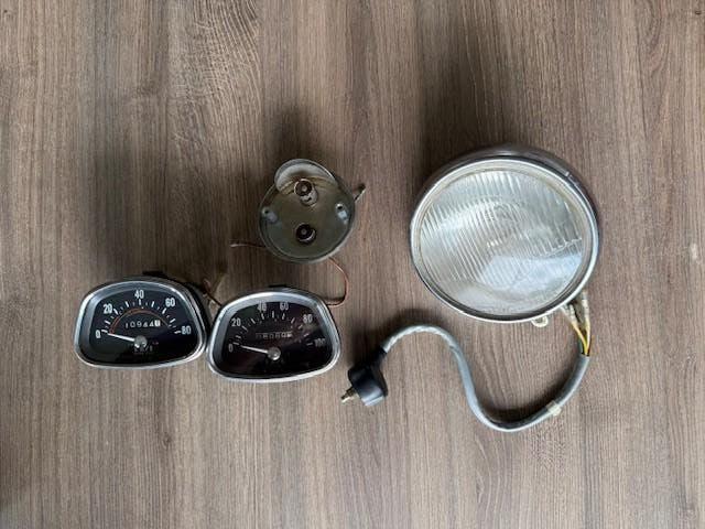 Lot Honda Dax 6v onderdelen, Ophalen of Verzenden, Gebruikt, Honda