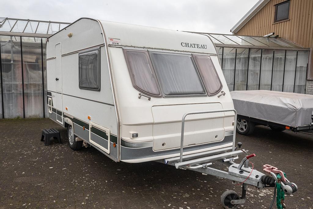Caravan Chateau 403C met lange bedden en mover, Chateau, 2 aparte bedden, Particulier, 6 tot 7 meter