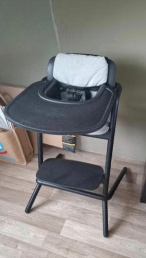 Cybex Lemo kinderstoel zwart, Ophalen, Gebruikt, Meegroeistoel, Gordel(s)