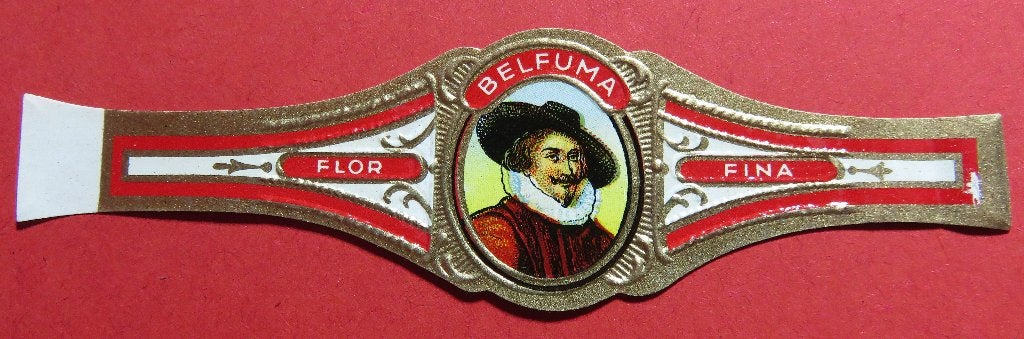 Sigarenbandje Belfuma, Verzenden, Gebruikt, Sigarenbandjes