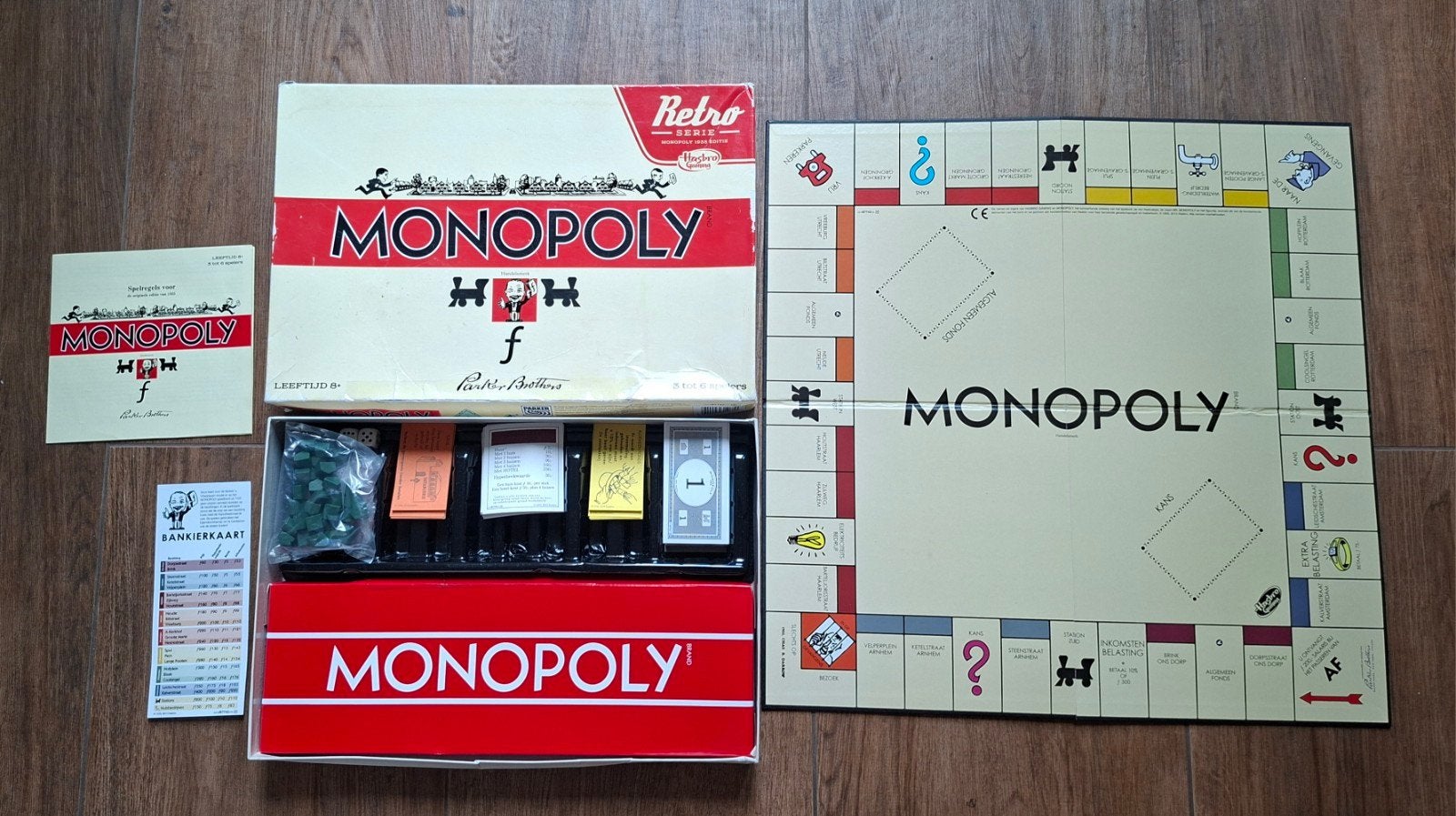 Monopoly retro serie compleet ZGAN, Hobby en Vrije tijd, Gezelschapsspellen | Bordspellen, Ophalen of Verzenden