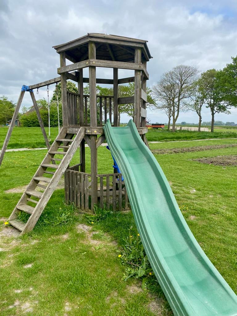 Crazy Climber speeltoestel met brandweerpaal, Ophalen, Gebruikt, Brandweerpaal
