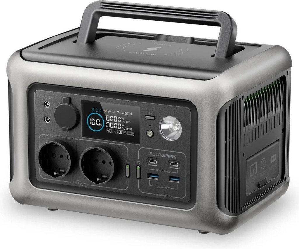 R600 Powerstation 600W / 299Wh – SNEL OPGELADEN – NIEUW -, Ophalen of Verzenden, Nieuw
