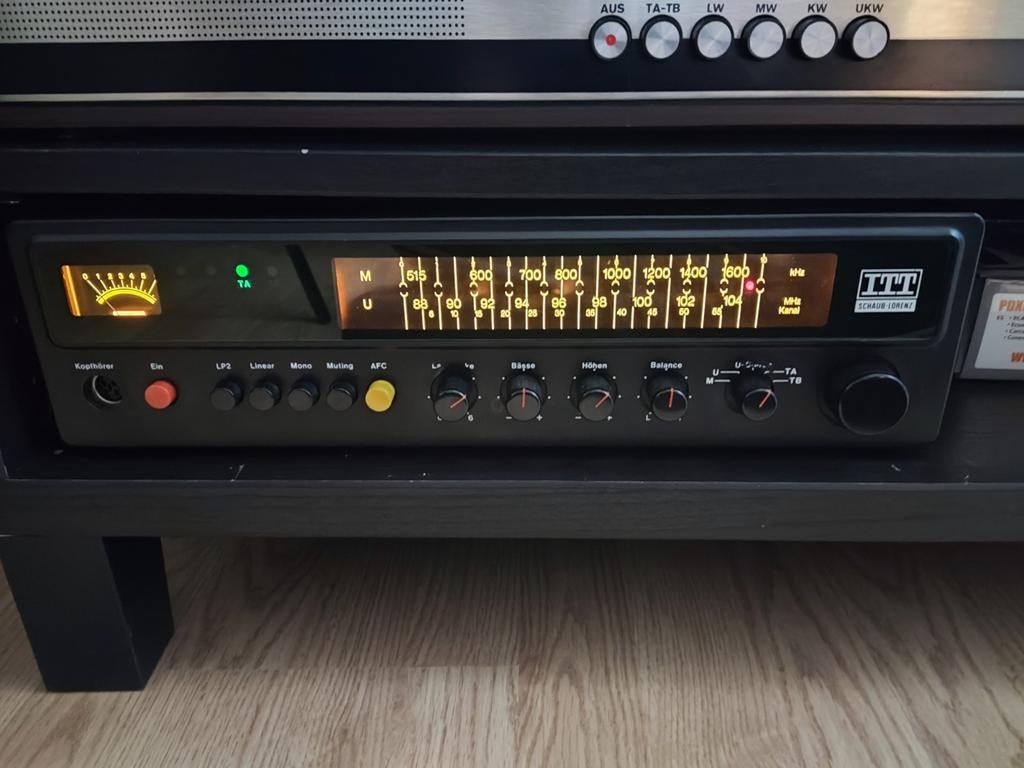 ITT receiver, Ophalen, Gebruikt, Analoog