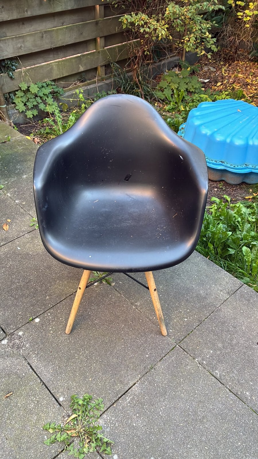 Kuipstoel - Gratis af te halen, Ophalen, Kunststof, Gebruikt, Zwart