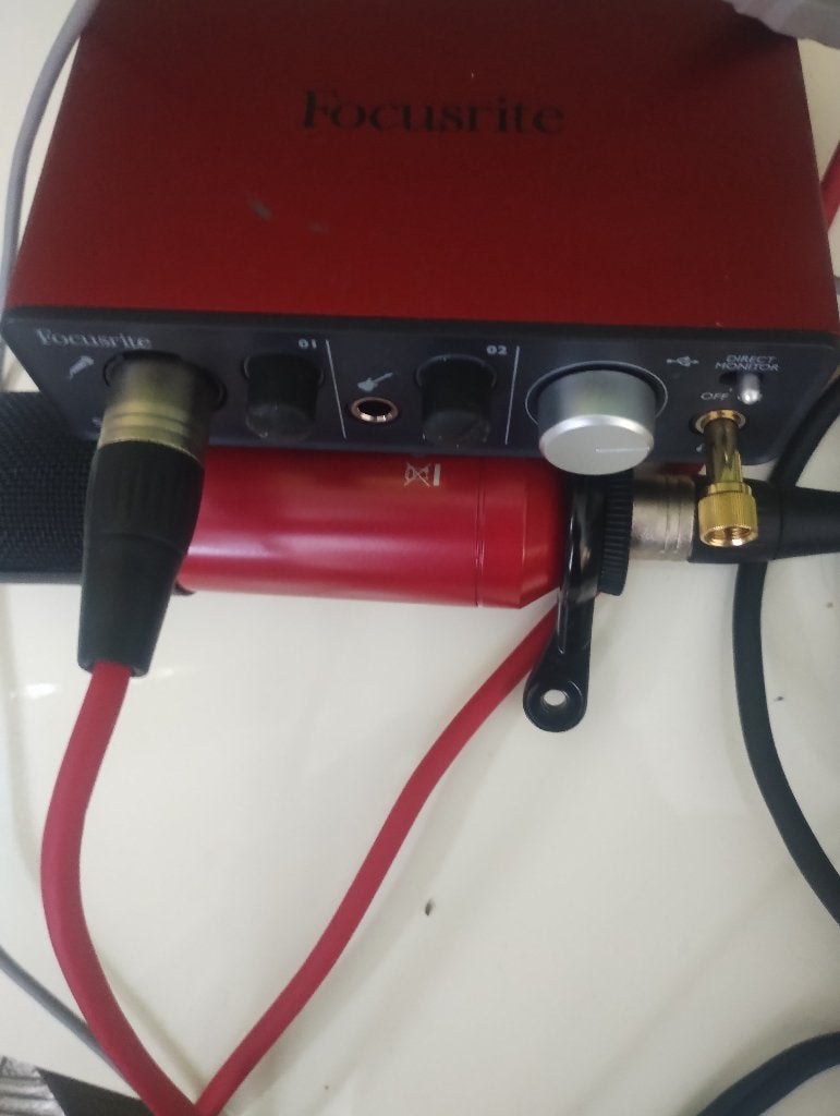 Scarlett Solo Focusrite , studio opname, Computers en Software, Geluidskaarten, Verzenden, Zo goed als nieuw, Focusrite