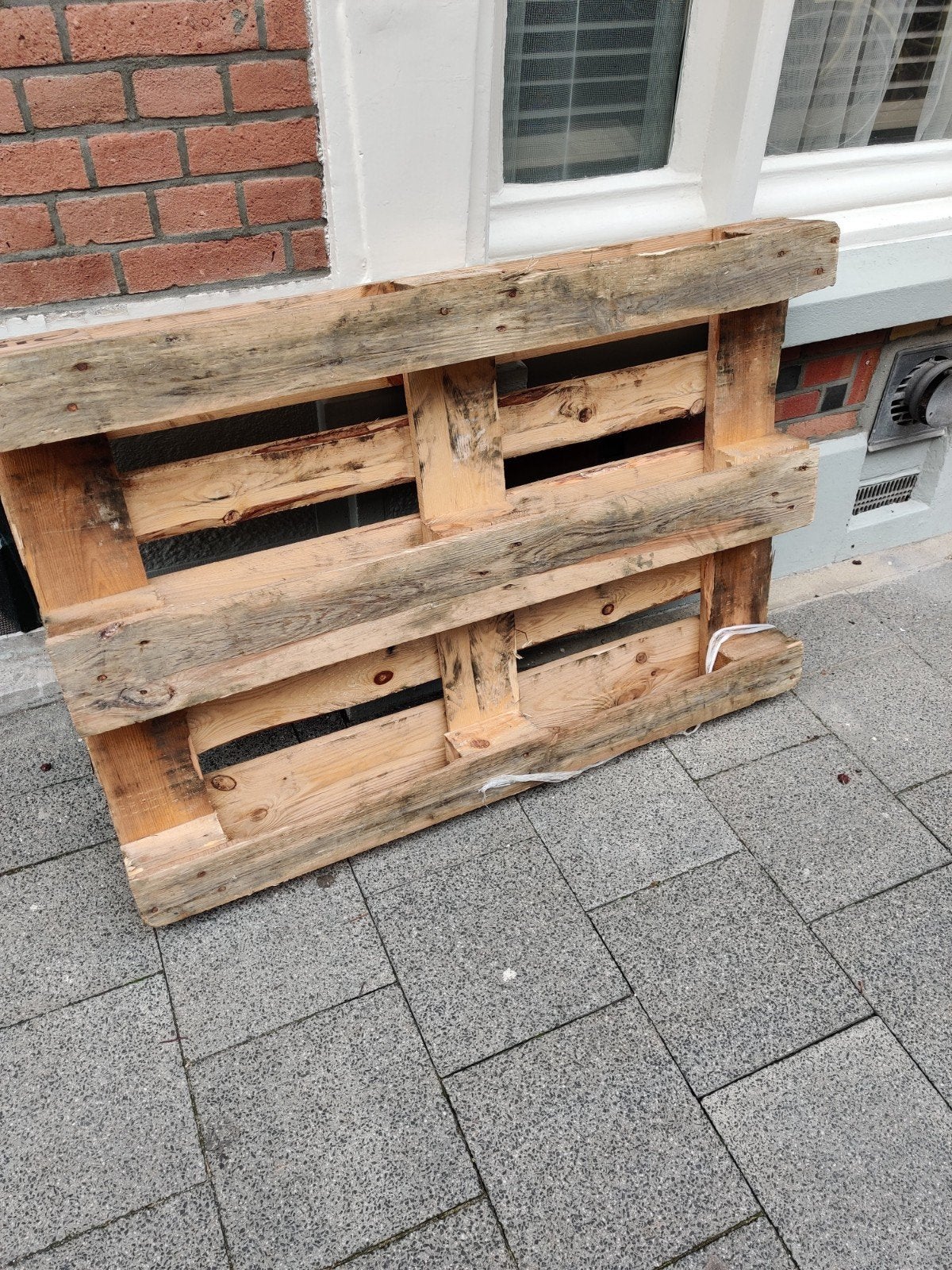 pallets, Ophalen, Overige houtsoorten, Minder dan 200 cm, Pallet
