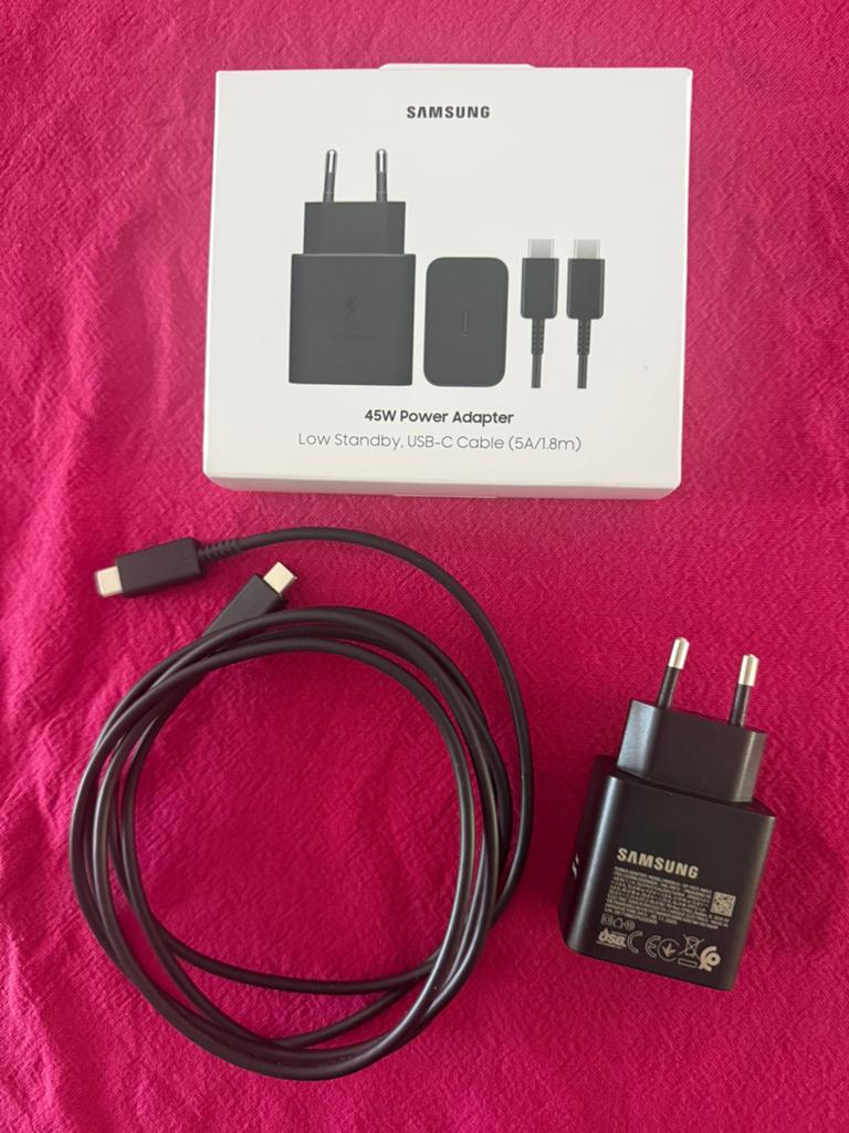 Samsung Super Fast Charging Oplader 45W + Usb C Kabel 1,8m, Telecommunicatie, Mobiele telefoons | Telefoon-opladers, Ophalen of Verzenden