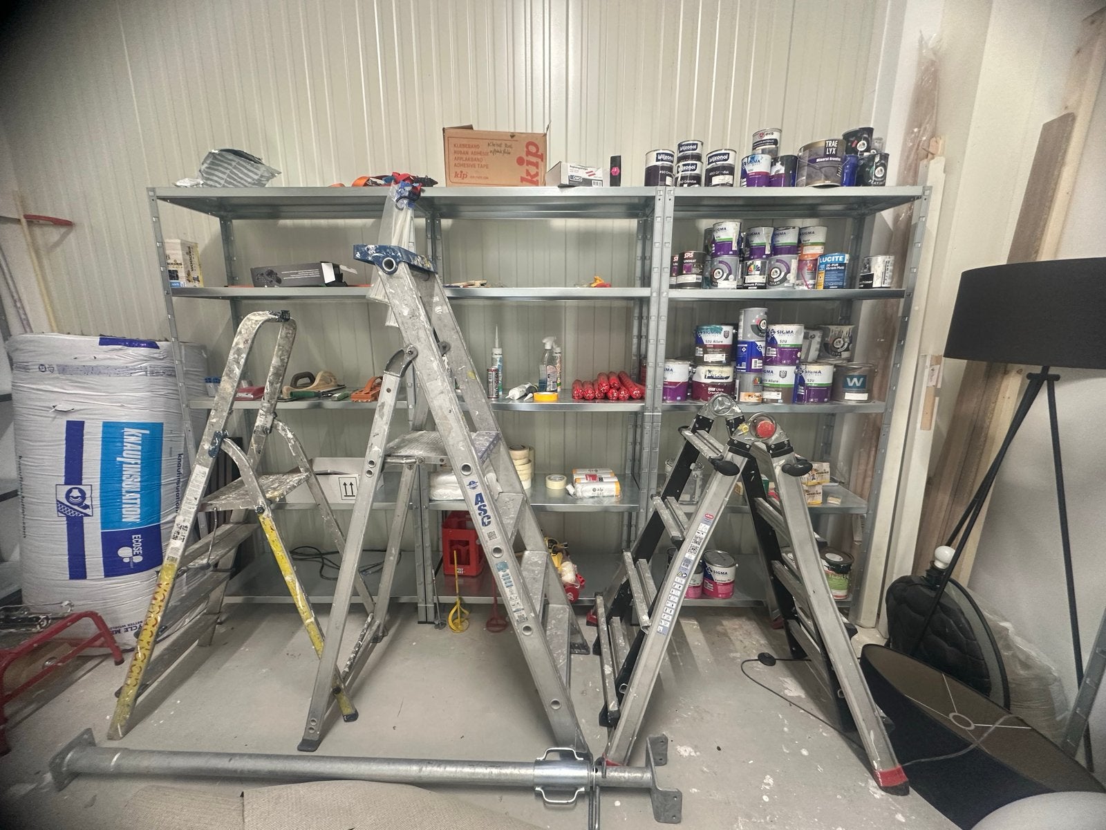 Drie diverse ladders - Ideaal voor klussen, Gebruikt, Ophalen of Verzenden, Ladder, Opvouwbaar of Inschuifbaar
