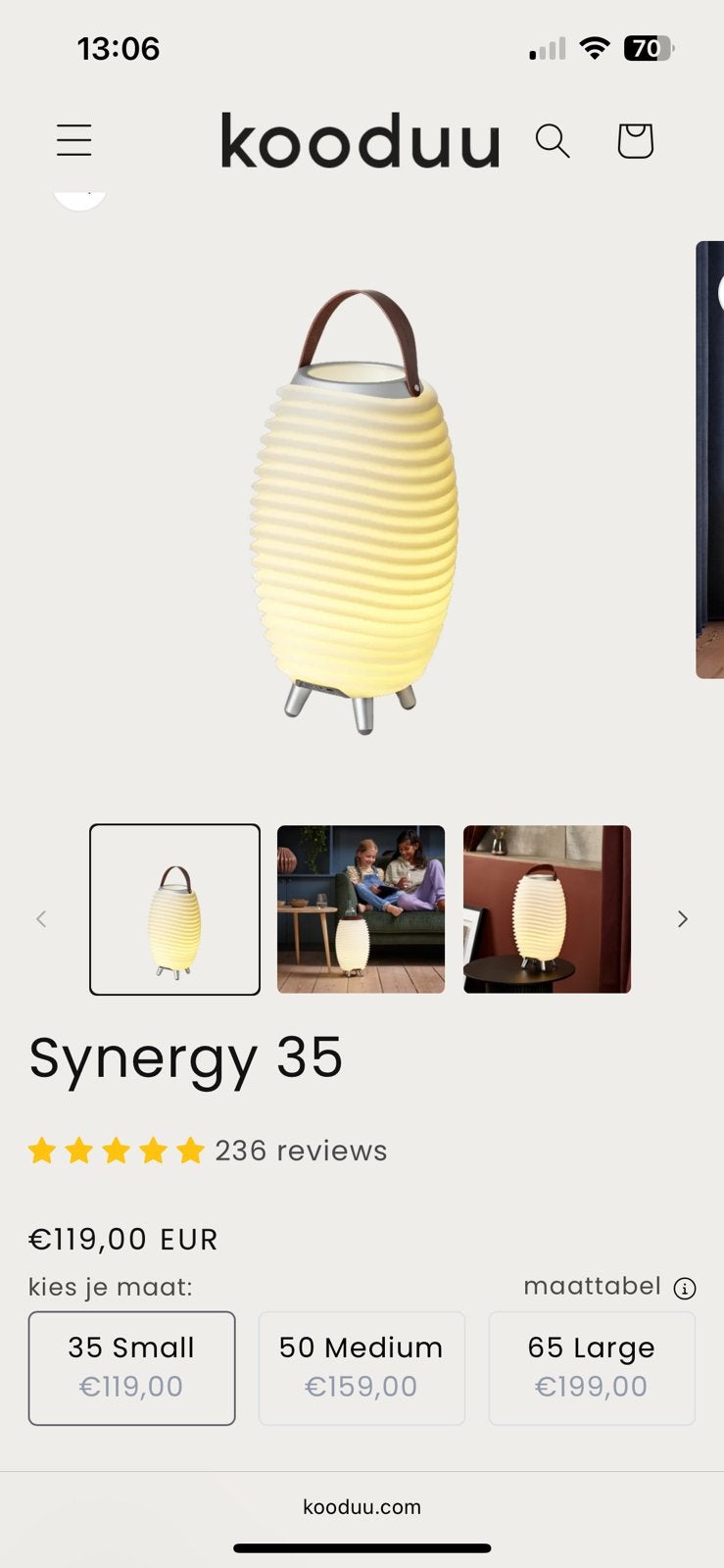 Leuke sfeerverlichting, Ophalen, Zo goed als nieuw