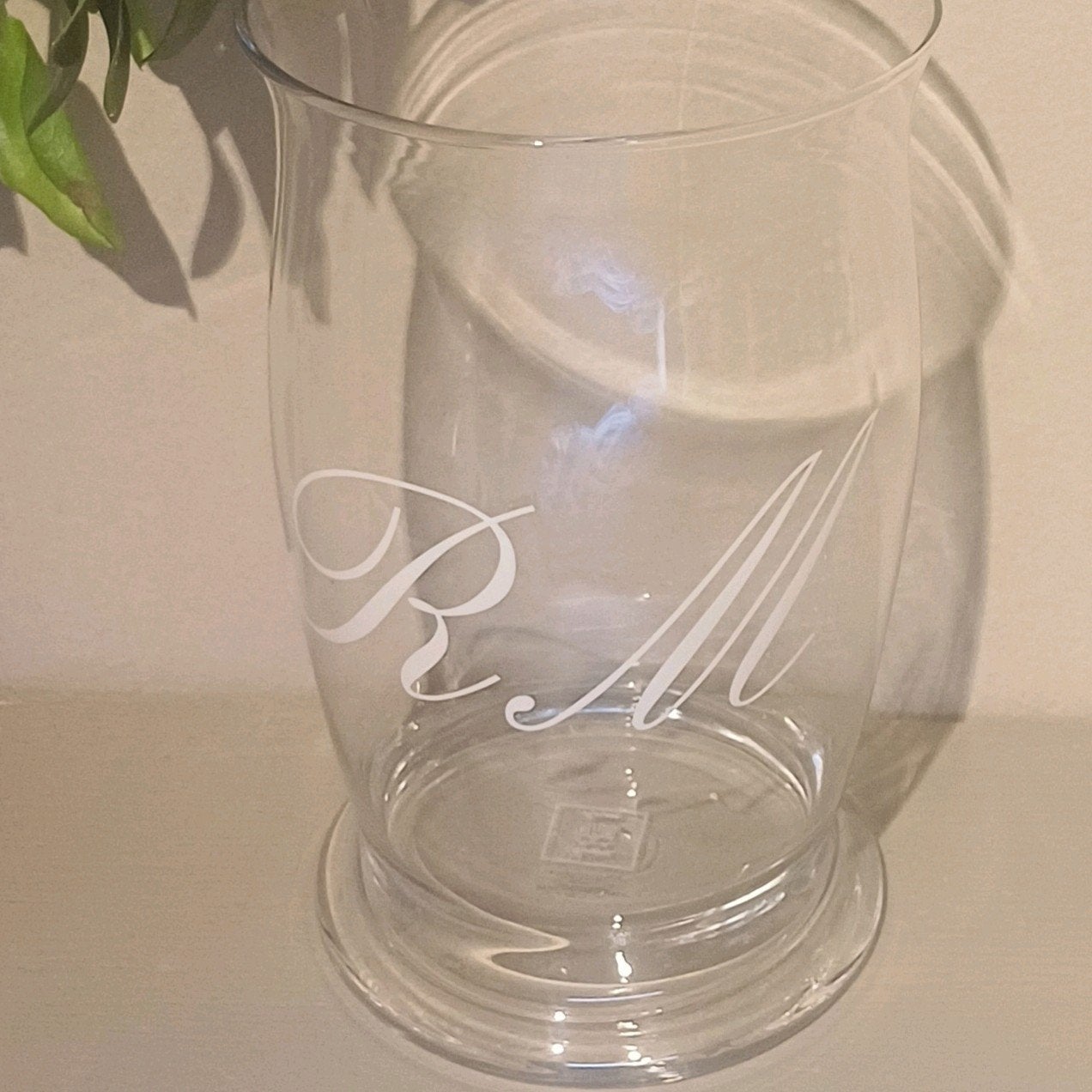 RIVIERA MAISON GLAZEN VAAS, Ophalen, Zo goed als nieuw, Geschikt voor droogbloemen, Glas