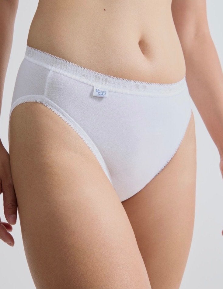 Sloggi Basic+ Tai dames slip - Wit - Maat XS, Ophalen of Verzenden, Wit, Slip