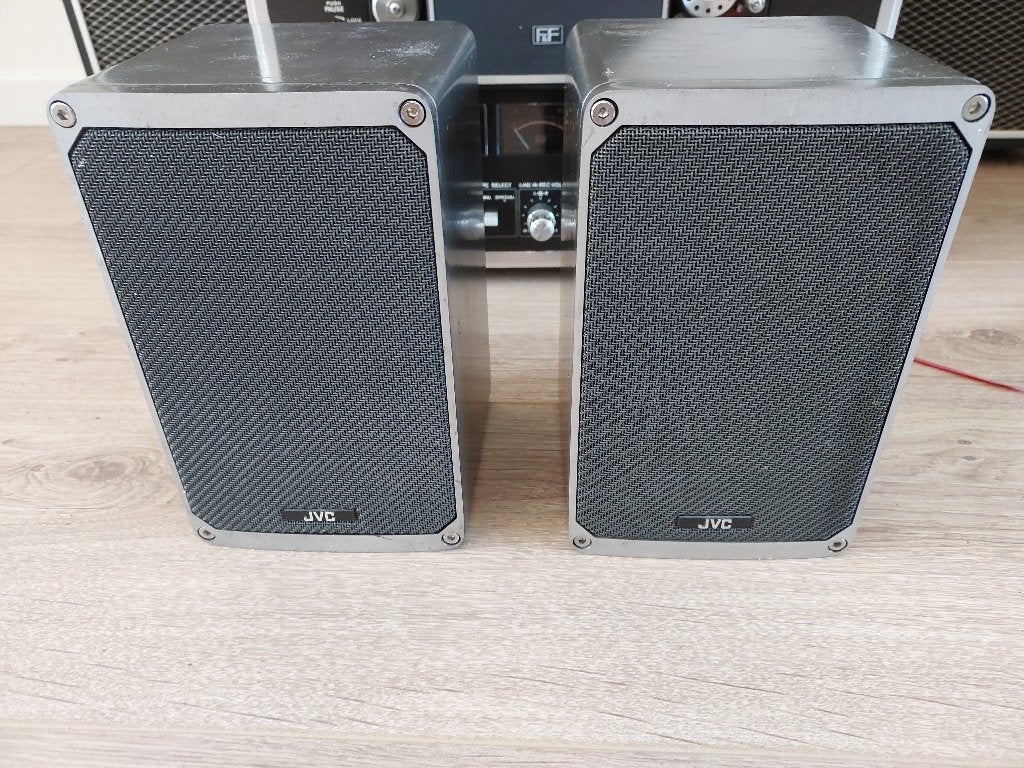 ZEER ZELDZAAM JVC S-M3 Metal 50W Hi-Fi Stereo  Vintage 1977, Audio, Tv en Foto, Gebruikt, JVC, Ophalen of Verzenden, Minder dan 60 watt