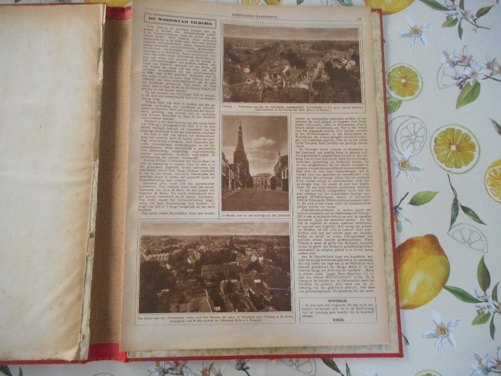 Tilburg. De Woonstad. 1924., Ophalen of Verzenden, 1920 tot 1940, Nederland, Knipsel(s)