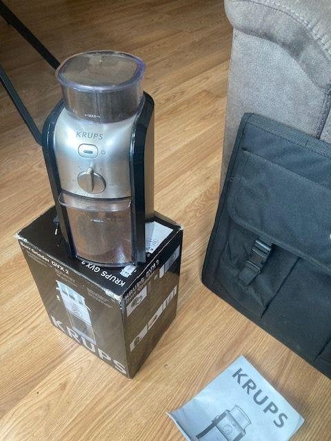Krups GVX2 - Koffiemolen, Antiek en Kunst, Ophalen of Verzenden