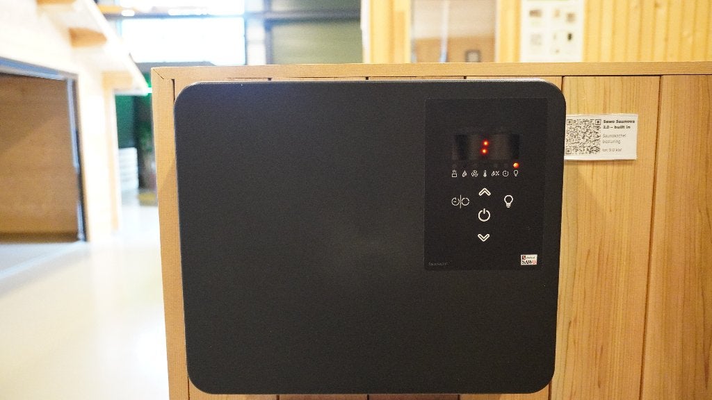 Sawo Saunova 2.0 Saunabesturing Built In, Sport en Fitness, Sauna, Ophalen, Zo goed als nieuw, Fins of Traditioneel, Toebehoren