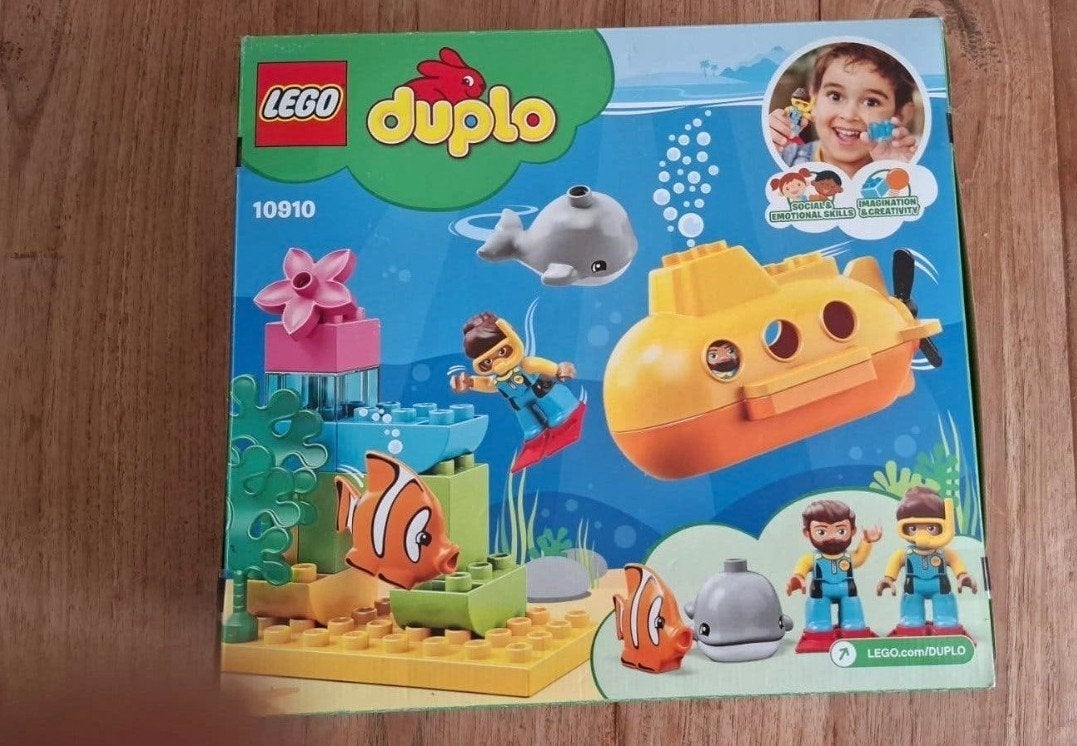 Lego Duplo 10910 Onderzeeër Avontuur - Compleet met doos, Ophalen of Verzenden