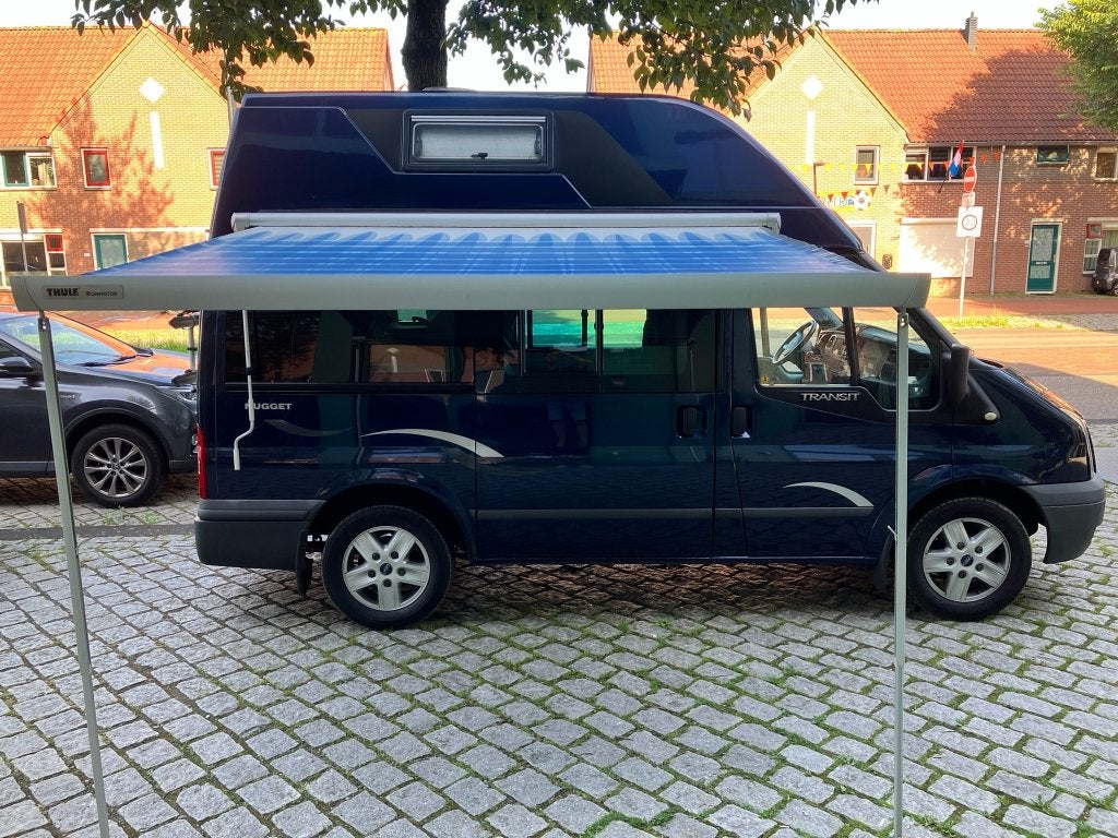 Thule Omnistor 5003 luifel 2,50 m – doek beschadigd, Ophalen, Gebruikt