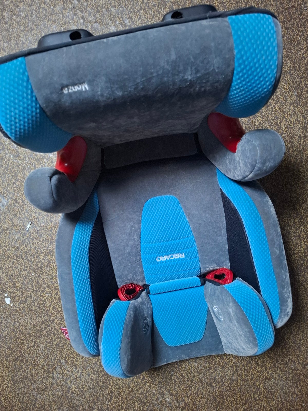 Recaro Monza autostoel - Blauw/Grijs, 15 t/m 36 kg, Verstelbare rugleuning, Ophalen, Overige merken
