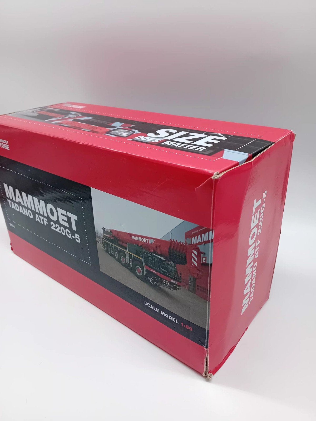 WSI TAFANO ATF 220G-5  -  MAMMOET, Hobby en Vrije tijd, Modelauto's | 1:50, Wsi, Gebruikt, ., Ophalen of Verzenden