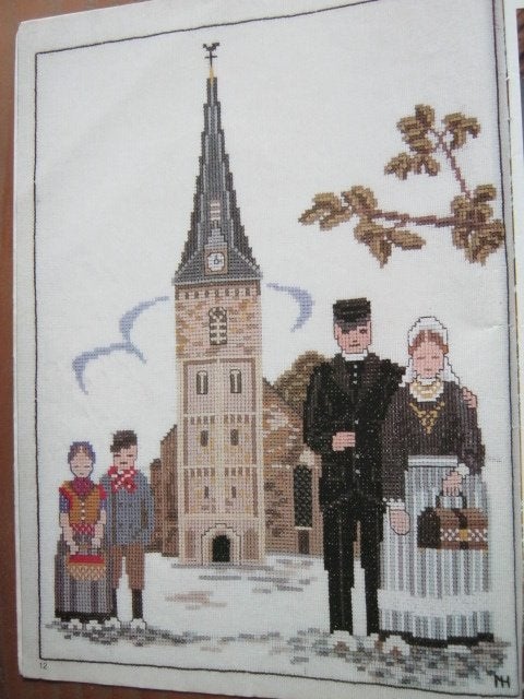 Borduurpatroon  Kerk ,Trots van Enschede nr 8974 do, Hobby en Vrije tijd, Borduren en Borduurmachines, Verzenden, Nieuw, Handborduren